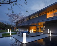 Светильник Цилиндр 25х71 питание от 220, RGB