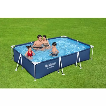 Bestway 56404 BW Каркасный бассейн Steel Pro 300х201х66см, 3300л Bestway 56404 BW Каркасный бассейн Steel Pro 300х201х66см, 3300л