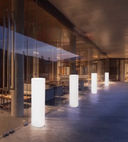 Светильник Цилиндр 30х115 питание от 220, RGB